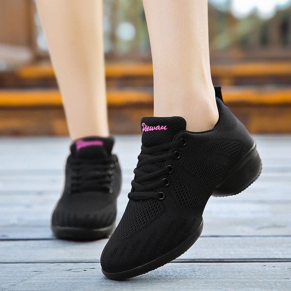 modern breathable dance sneakers outsole women jazz sport girl's lightweight dancing practice shoes, Black;red
modern breathable dance sneakers outsole women jazz sport girl's lightweight dancing practice shoes, Black;red