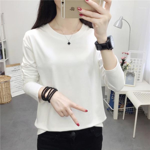 spring women cotton t shirt long sleeve black white casual tee shirt femme female slim fashion clothes ns44131
spring women cotton t shirt long sleeve black white casual tee shirt femme female slim fashion clothes ns44131