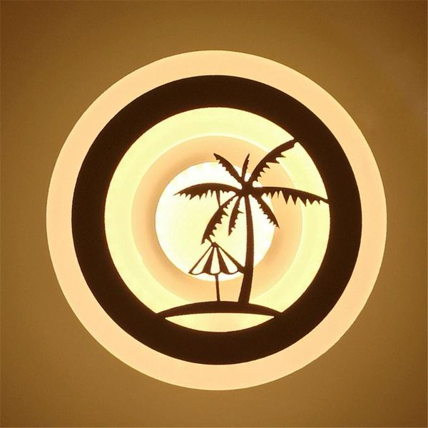 wall lamp indoor led decoration coconut tree home lighting living room bedroom round / ac90-260v white light
wall lamp indoor led decoration coconut tree home lighting living room bedroom round / ac90-260v white light