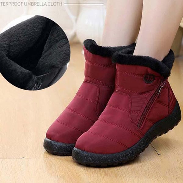 women's winter footwear boot female new zipper boots female winter 2020 waterproof women's shoes zapatos de mujer, Black
women's winter footwear boot female new zipper boots female winter 2020 waterproof women's shoes zapatos de mujer, Black