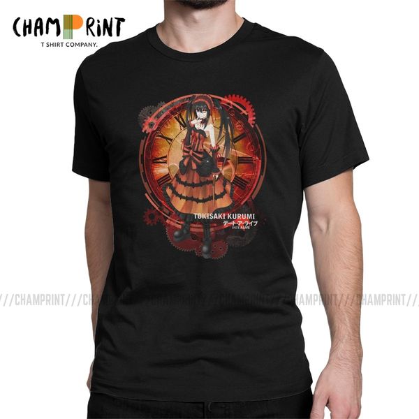 sport men's t-shirt tokisaki kurumi date a live anime novelty 100% cotton tees short sleeve t shirt o neck clothing gift idea
sport men's t-shirt tokisaki kurumi date a live anime novelty 100% cotton tees short sleeve t shirt o neck clothing gift idea