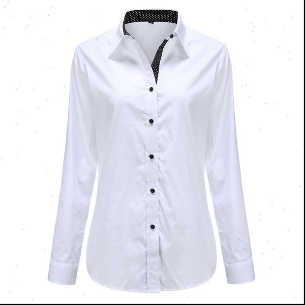 dioufond women long sleeve shirt fashion clothes white black slim patchwork dot cotton office ladies plus size formal top
dioufond women long sleeve shirt fashion clothes white black slim patchwork dot cotton office ladies plus size formal top