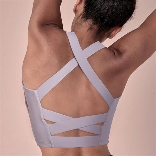 gym clothing high impact sports bra with pad push up running crop women fitness workout yoga wear active tank, White;black
gym clothing high impact sports bra with pad push up running crop women fitness workout yoga wear active tank, White;black