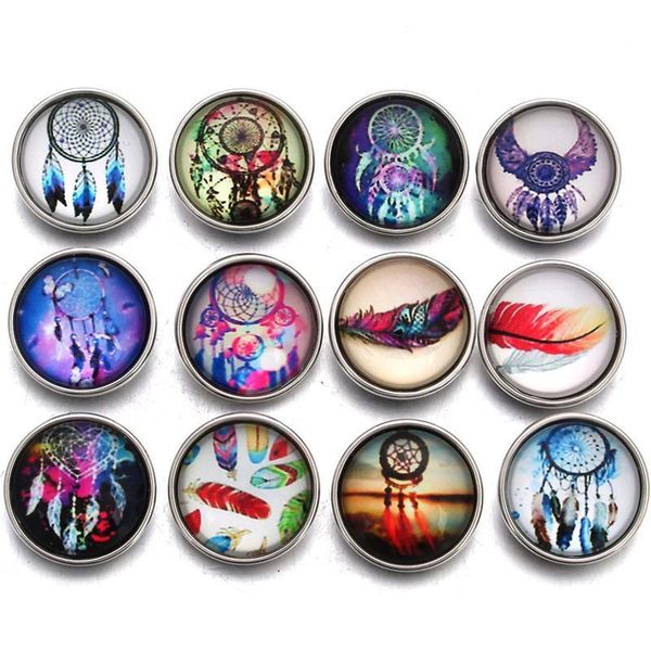 10pcs/lot new glass snap button jewelry random dream catcher fit 18mm diy snap bracelet jewel jllspm
10pcs/lot new glass snap button jewelry random dream catcher fit 18mm diy snap bracelet jewel jllspm
