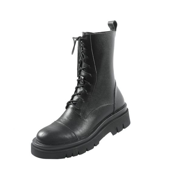 2021 100% cow leather women ankle lace up riding new casual shoes woman winter warm high heels boots size 42 43 s81p, Black
2021 100% cow leather women ankle lace up riding new casual shoes woman winter warm high heels boots size 42 43 s81p, Black