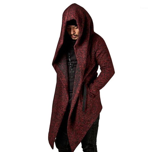 men irregular hem hooded jacket solid color hip hop punk coat autumn winter warm fashion casual trench christmas gifts1, Tan;black
men irregular hem hooded jacket solid color hip hop punk coat autumn winter warm fashion casual trench christmas gifts1, Tan;black