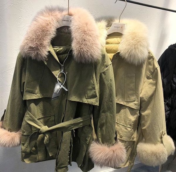 2020 women winter coat loose women warm jacket coat fur collar hooded white duck down casaco feminino parkas, Black;brown
2020 women winter coat loose women warm jacket coat fur collar hooded white duck down casaco feminino parkas, Black;brown