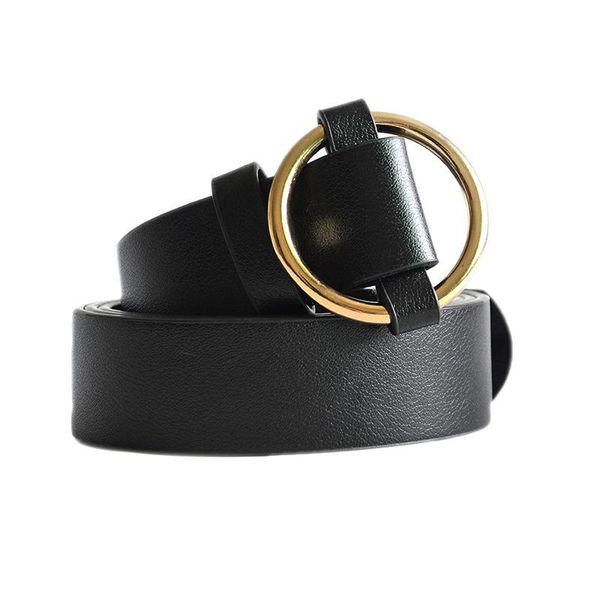 gold round buckle belts female leisure jeans wild belt no pin metal buckle brown leather black strap belt women, Black;brown
gold round buckle belts female leisure jeans wild belt no pin metal buckle brown leather black strap belt women, Black;brown