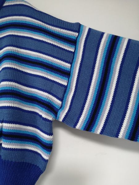 clarissa sweater blue & white striped oversized jumper embroidered mock neck cropped pullovers harajuku women's sweaters / 200924, White;black
clarissa sweater blue & white striped oversized jumper embroidered mock neck cropped pullovers harajuku women's sweaters / 200924, White;black