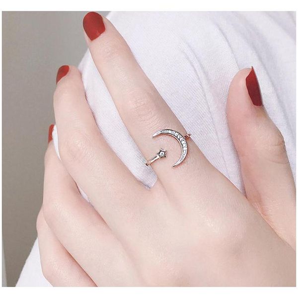 simple zircon moon star 925 sterling silver rings for women girl adjustable size tfmup
simple zircon moon star 925 sterling silver rings for women girl adjustable size tfmup