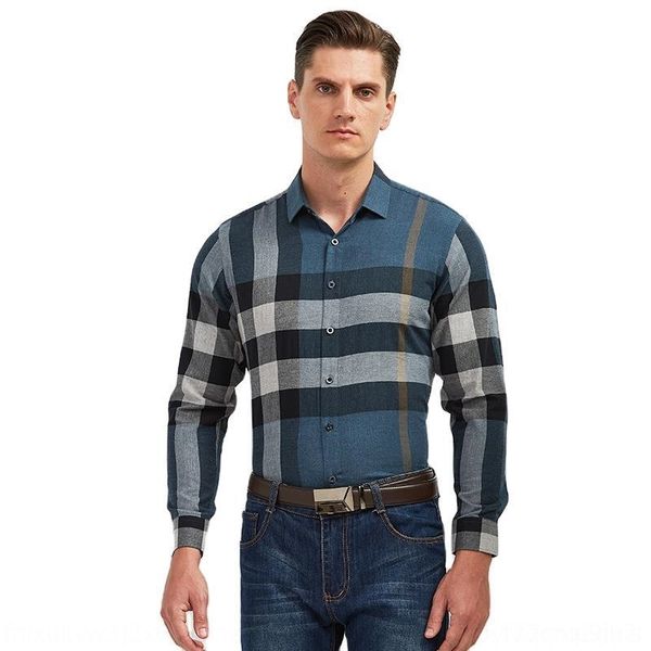 oymou 2020 осень новой мужской рубашки бизнес длинного рукав хлопок формальной одежда подходит профессиональной для корейской рубашки случай, Blue 
oymou 2020 осень новой мужской рубашки бизнес длинного рукав хлопок формальной одежда подходит профессиональной для корейской рубашки случай, Blue