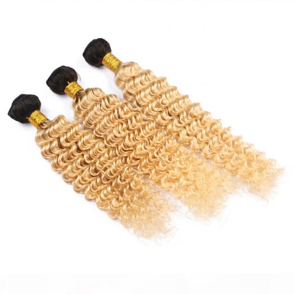 black and blonde ombre virgin brazilian human hair bundles 3pcs deep wave human hair double wefts 1b 613 dark root ombre weaves extensions
black and blonde ombre virgin brazilian human hair bundles 3pcs deep wave human hair double wefts 1b 613 dark root ombre weaves extensions