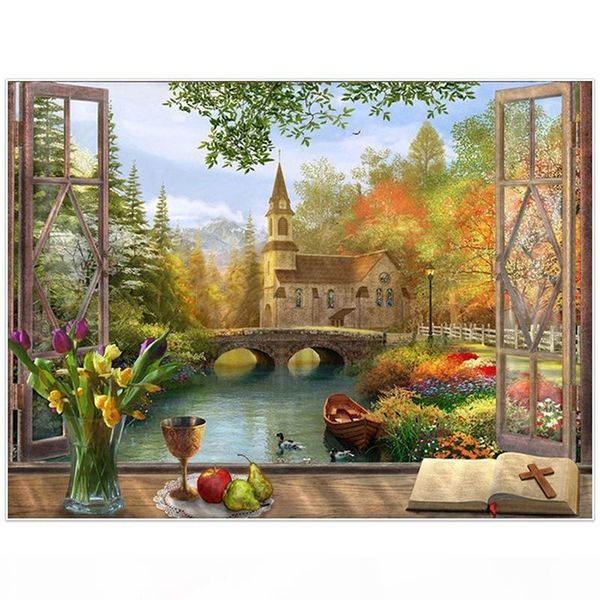 diamond painting window full round square diamond embroidery cross stitch diamond mosaic scenery picture of rhinestone
diamond painting window full round square diamond embroidery cross stitch diamond mosaic scenery picture of rhinestone