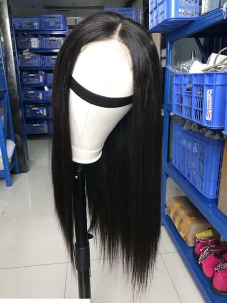 swiss lace straight human hair lace wig virgin closure wig unprocessed natural looking soft handfeeling hair, Black
swiss lace straight human hair lace wig virgin closure wig unprocessed natural looking soft handfeeling hair, Black