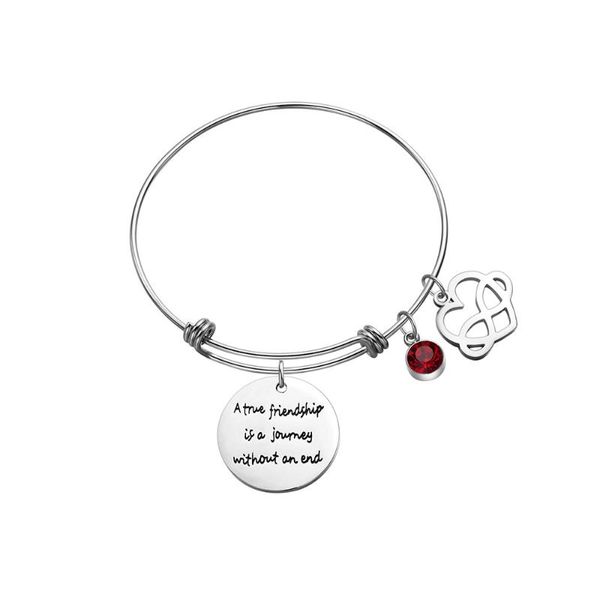 12 birthstone stainless steel charm bracelets engraved friendship bracelet & bangle heart friend birthday gift women girls, Golden;silver
12 birthstone stainless steel charm bracelets engraved friendship bracelet & bangle heart friend birthday gift women girls, Golden;silver