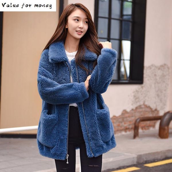 fur real coat streetwear 100% wool jacket autumn winter coat women clothes 2021 korean vintage women sheep shearling zt3248, Black
fur real coat streetwear 100% wool jacket autumn winter coat women clothes 2021 korean vintage women sheep shearling zt3248, Black