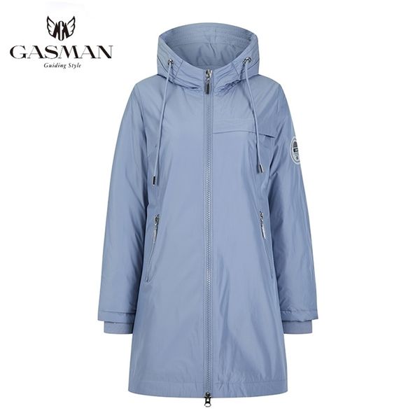 gasman fashion brand blue warm autumn women's jacket long hooded jacket for women coat solid cotton female windproof down parka 201217, Black 
gasman fashion brand blue warm autumn women's jacket long hooded jacket for women coat solid cotton female windproof down parka 201217, Black