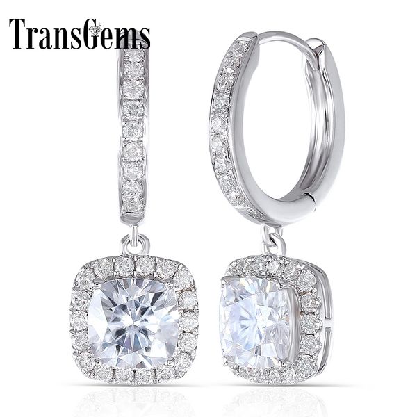 transgems 14k 585 white gold 2.8ctw 6mm f color square cushion cut moissanite halo hoop earrings with accents for women y200620, Golden;silver
transgems 14k 585 white gold 2.8ctw 6mm f color square cushion cut moissanite halo hoop earrings with accents for women y200620, Golden;silver