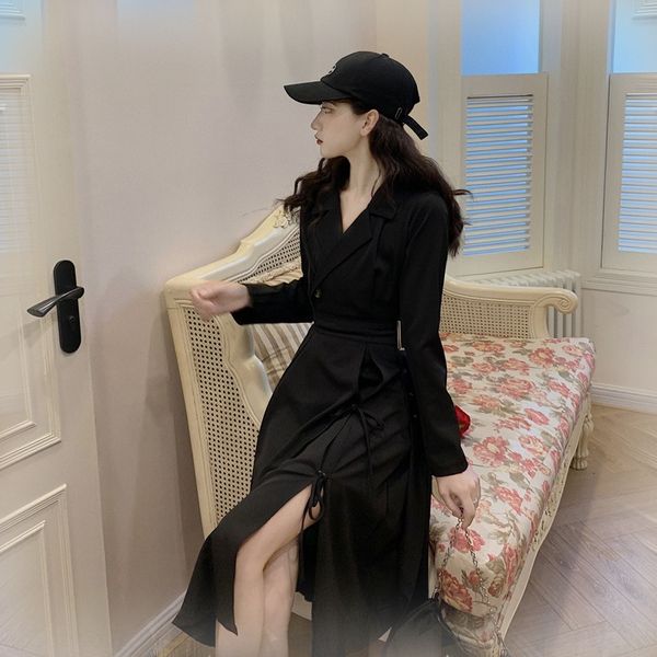 small sauce jade super a leg black women's autumn side dress dresslong skirt dress split high waist temperament long skirt y0grr, Black;gray
small sauce jade super a leg black women's autumn side dress dresslong skirt dress split high waist temperament long skirt y0grr, Black;gray