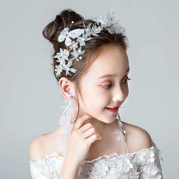 hair accessories kids headwear set flower girls korean princess versatile wedding bridesmaid performance party crown stunning tiara for, Slivery;white
hair accessories kids headwear set flower girls korean princess versatile wedding bridesmaid performance party crown stunning tiara for, Slivery;white