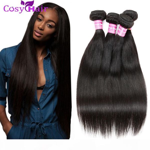 straight brazilian weave bundles brazilian virgin hair straight 3 4pcs brazilian remy human hair natural color no shedding tangle weave, Black
straight brazilian weave bundles brazilian virgin hair straight 3 4pcs brazilian remy human hair natural color no shedding tangle weave, Black