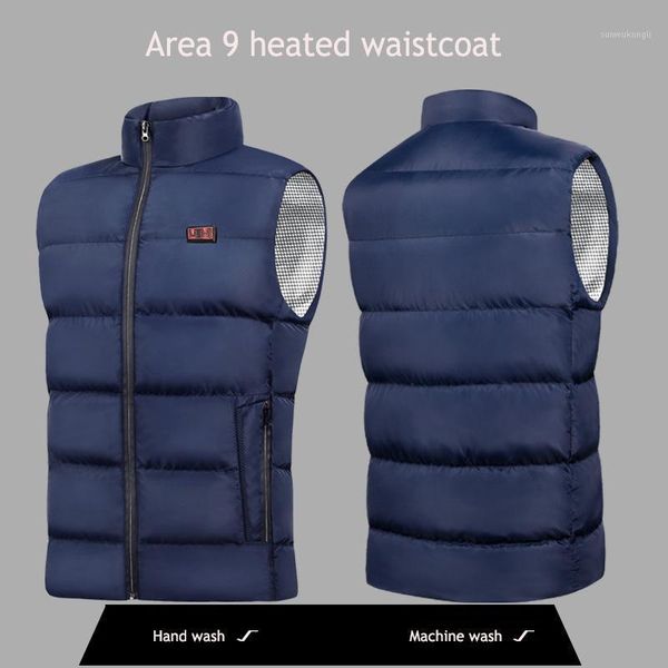 outdoor t-shirts heated vest usb couples smart area 9 double switch control front and back winter men's jacket washable heating size s-, Gray;blue
outdoor t-shirts heated vest usb couples smart area 9 double switch control front and back winter men's jacket washable heating size s-, Gray;blue