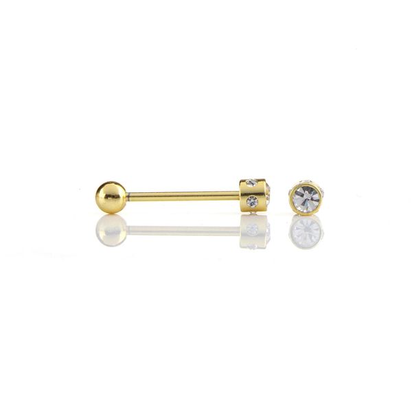 surgical stainless steel barbell tongue ring with rhinestone nipple ring stud earrin jllnvk yummy_shop, Silver
surgical stainless steel barbell tongue ring with rhinestone nipple ring stud earrin jllnvk yummy_shop, Silver