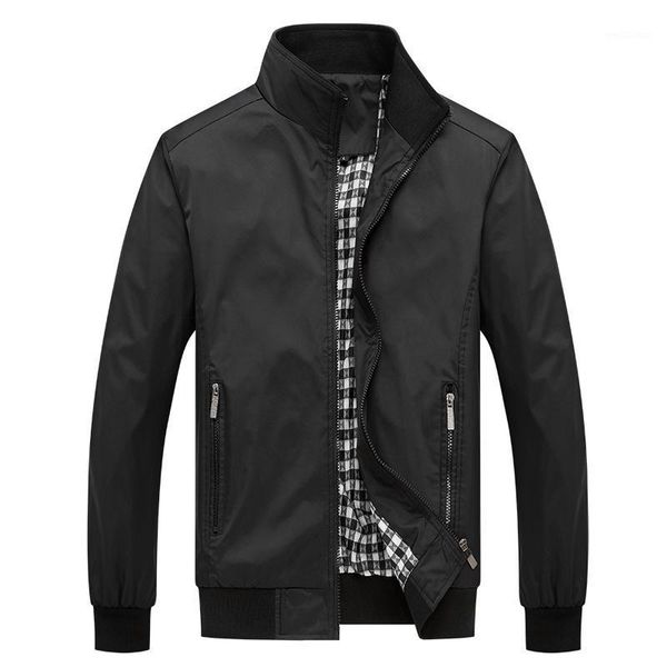 2020 men's jacket spring and autumn casual wear solid color black men's brand classic casual jacket zipper large size 5xl1, Black;brown
2020 men's jacket spring and autumn casual wear solid color black men's brand classic casual jacket zipper large size 5xl1, Black;brown