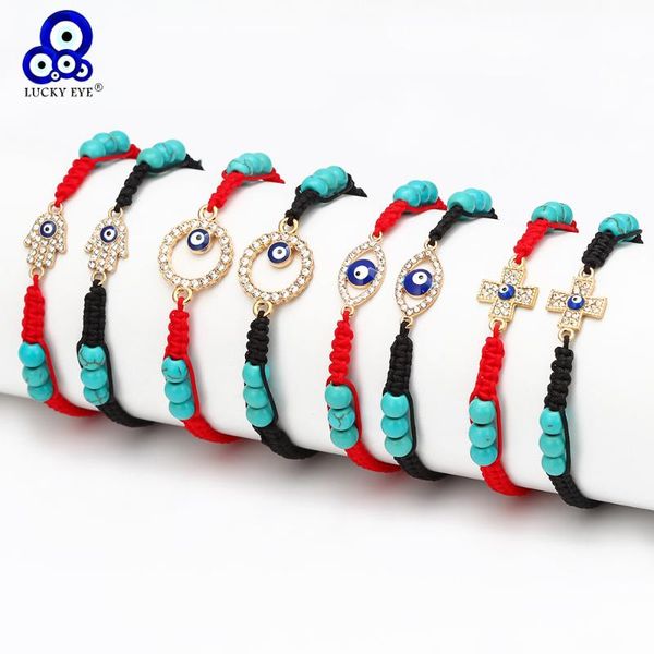 charm bracelets lucky eye fatima hand cross beaded bracelet turkish evil charms adjustable braided red rope jewelry for women be57, Golden;silver
charm bracelets lucky eye fatima hand cross beaded bracelet turkish evil charms adjustable braided red rope jewelry for women be57, Golden;silver