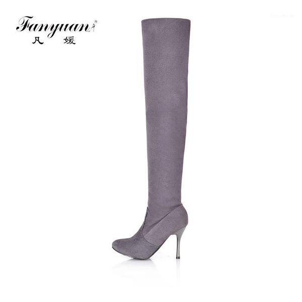 boots fanyuan big size 34-43 womens high heel over the knee for lady fashion shoes knight 1, Black
boots fanyuan big size 34-43 womens high heel over the knee for lady fashion shoes knight 1, Black