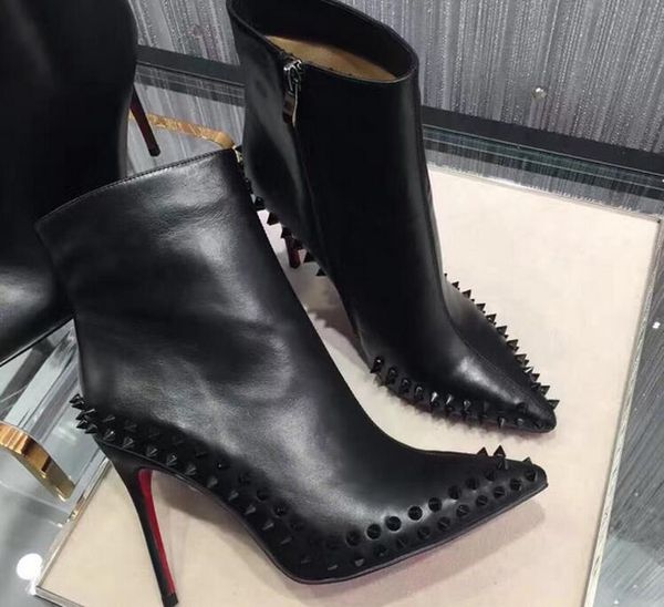 women's boots for red color bottom high heel pointed toe boots black suede leather shoes 35-41 + dust bag
women's boots for red color bottom high heel pointed toe boots black suede leather shoes 35-41 + dust bag