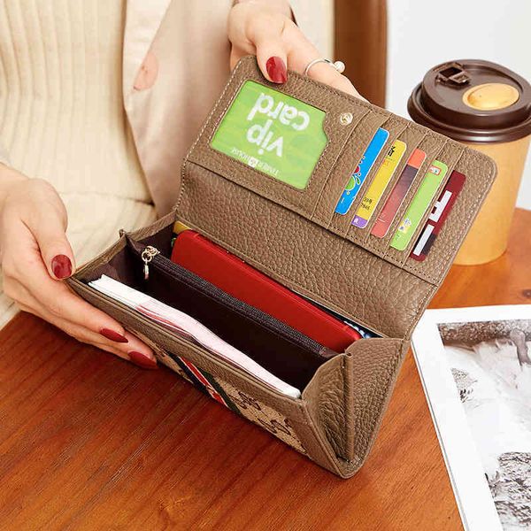 mobile wallet card bag integrated long simple multifunctional folding versatile large capacity handbag women's purses sale deal, Brown;gray
mobile wallet card bag integrated long simple multifunctional folding versatile large capacity handbag women's purses sale deal, Brown;gray
