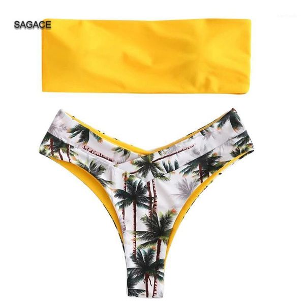 bikinis set sagace bikini women 2021 summer split swimsuit coconut print bandage push-up swimwear lady beach biquini a5151
bikinis set sagace bikini women 2021 summer split swimsuit coconut print bandage push-up swimwear lady beach biquini a5151