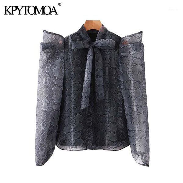 vintage snake print transparent organza blouses women 2019 fashion bow tie collar long sleeve female shirts blusa chic 1, White
vintage snake print transparent organza blouses women 2019 fashion bow tie collar long sleeve female shirts blusa chic 1, White
