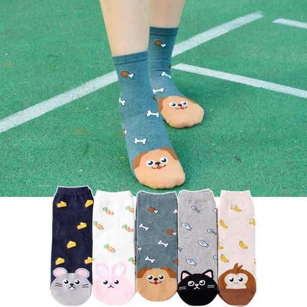 socks & hosiery fashion women cute cartoon 5pairs/lot autumn-winter thermal ladies and women's cotton animal sock girl, Black;white
socks & hosiery fashion women cute cartoon 5pairs/lot autumn-winter thermal ladies and women's cotton animal sock girl, Black;white