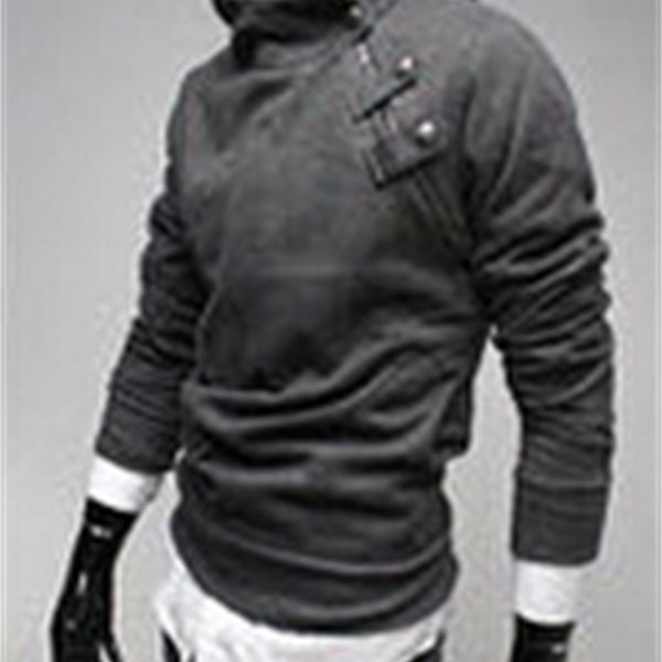 wholesale-hoodies men sudaderas hombre autumn winter men's coat diagonal zipper sweatshirt fleece hooded drop ship, Black
wholesale-hoodies men sudaderas hombre autumn winter men's coat diagonal zipper sweatshirt fleece hooded drop ship, Black