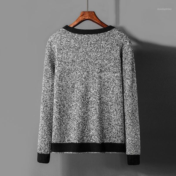 men's sweater male winter 2020 new season crew neck thick fashion explosion trend warm for comfortable black men sweater1, White;black
men's sweater male winter 2020 new season crew neck thick fashion explosion trend warm for comfortable black men sweater1, White;black
