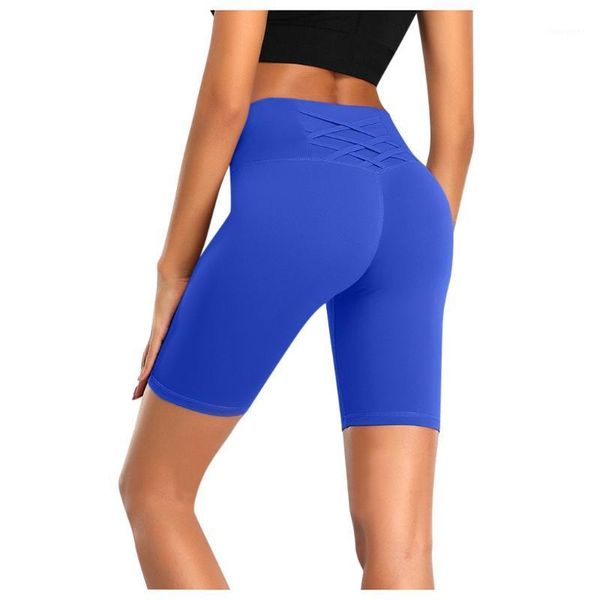 yoga outfits cross bandage design women's high waist short abdomen control training running shorts capri femmes sport legging1, White;red
yoga outfits cross bandage design women's high waist short abdomen control training running shorts capri femmes sport legging1, White;red