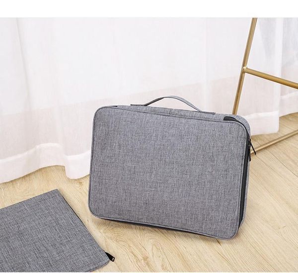 Large Capacity Waterproof Document Bag Organizer Papers Storage Pouch Credential Bag Diploma Storage File Pocke Jllmde Mx_home