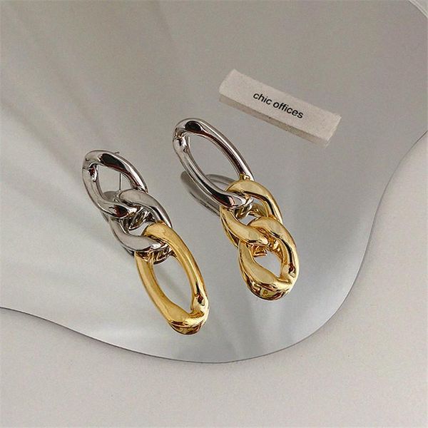 Vintage Hit Color Thick Chain Drop Earring for Women Girl Gold Silver Color Long Tassel Pendant Dangle Earrings Brincos
Vintage Hit Color Thick Chain Drop Earring for Women Girl Gold Silver Color Long Tassel Pendant Dangle Earrings Brincos