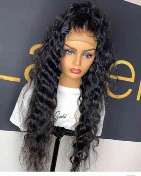 hairpiece loose deep wave synthetic lace front wigs black for women fiber hair daily makeup 0121
hairpiece loose deep wave synthetic lace front wigs black for women fiber hair daily makeup 0121