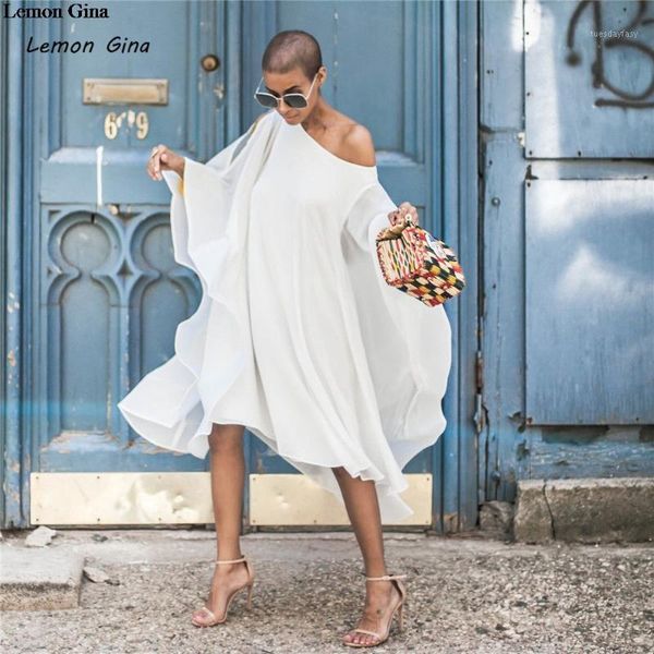 casual dresses lemon gina 2021 women summer strapless one-shoudler long sleeve solid dress cx0351, Black;gray
casual dresses lemon gina 2021 women summer strapless one-shoudler long sleeve solid dress cx0351, Black;gray