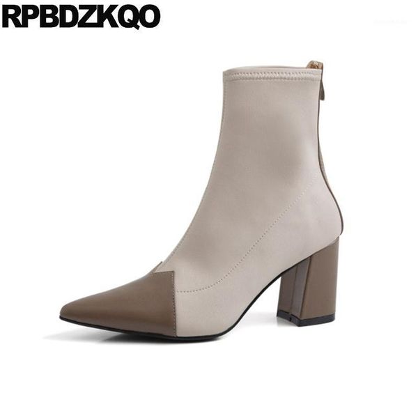 boots pointed toe fall winter gray handmade short chunky grey fur shoes women 2021 ankle block high heel patchwork1, Black
boots pointed toe fall winter gray handmade short chunky grey fur shoes women 2021 ankle block high heel patchwork1, Black
