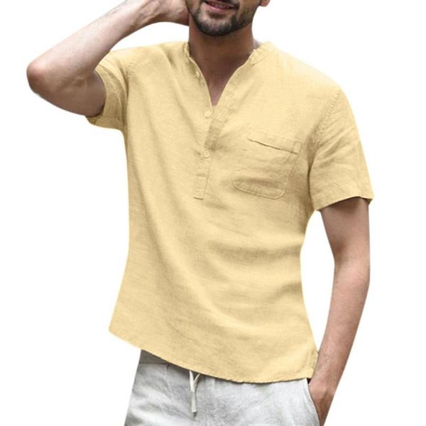 2020 summer men's baggy hawaiian shirt camisa masculina cotton linen soid color short sleeve retro shirts blouse, White;black
2020 summer men's baggy hawaiian shirt camisa masculina cotton linen soid color short sleeve retro shirts blouse, White;black