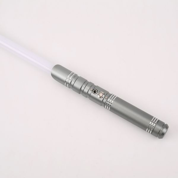 sabefeast new rgb lightsaber dueling laser metal hilt blade foc smooth swing christmas children's toys-025 q0113
sabefeast new rgb lightsaber dueling laser metal hilt blade foc smooth swing christmas children's toys-025 q0113