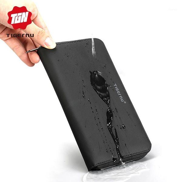 tigernu men long purse male clutch money coin purse men casual oxford multi pockets for, Red;black
tigernu men long purse male clutch money coin purse men casual oxford multi pockets for, Red;black