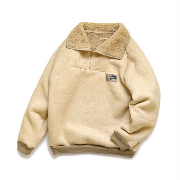men's hoodies 21aw kapital hirata hiroshi lapel high neck zipper fleece men's and women's jacket, Black
men's hoodies 21aw kapital hirata hiroshi lapel high neck zipper fleece men's and women's jacket, Black