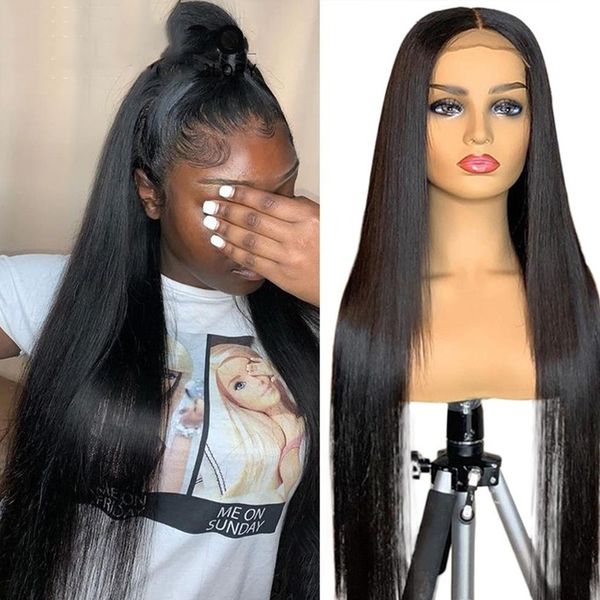 13x4 lace frontal wig straight lace front human hair wigs for black women remy brazilian straight 30 inch 4x4 lace closure wigs, Black;brown
13x4 lace frontal wig straight lace front human hair wigs for black women remy brazilian straight 30 inch 4x4 lace closure wigs, Black;brown