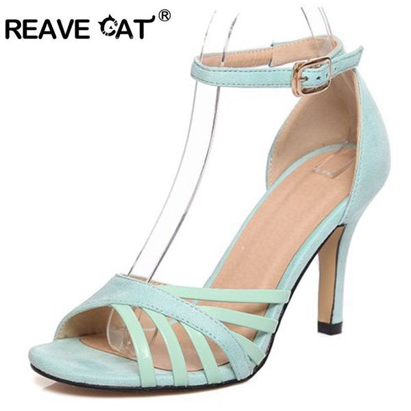 reave cat brand flock ladies mid heels shoes woman large size 33-43 party buckle strap cutouts thin heels rubber rl2492 y200702, Black
reave cat brand flock ladies mid heels shoes woman large size 33-43 party buckle strap cutouts thin heels rubber rl2492 y200702, Black