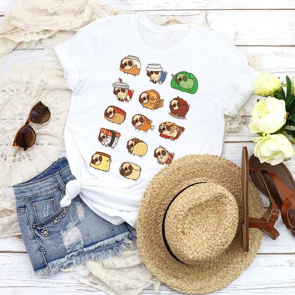 women graphic dog funny printed kawaii cartoon 90s fashion tees clothing female print t shirt shirt womens t-shirt, White
women graphic dog funny printed kawaii cartoon 90s fashion tees clothing female print t shirt shirt womens t-shirt, White